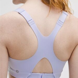 Lululemon All Powered Up Bra *Medium Support sz 34C - Icy Iris